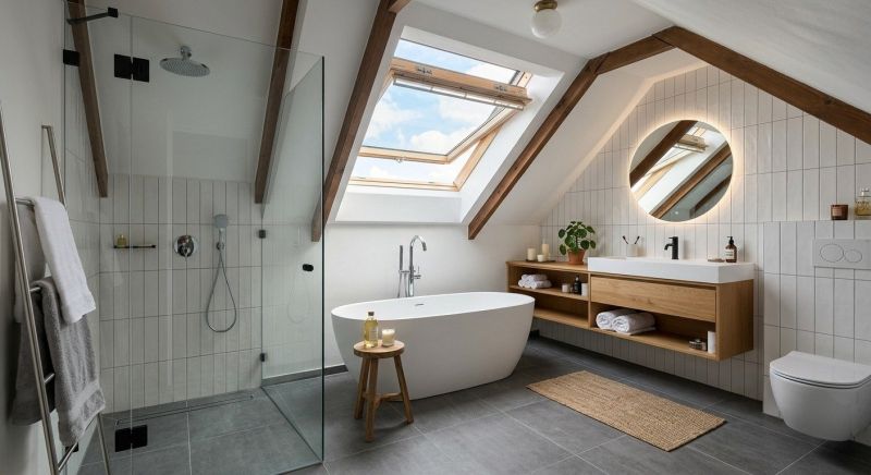 Attic Bathroom Remodeling in Nashville, TN