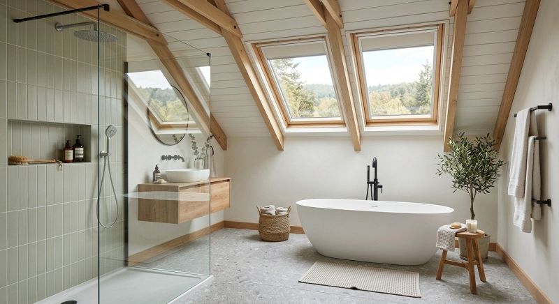 Attic Bathroom Remodeling in Nashville, TN